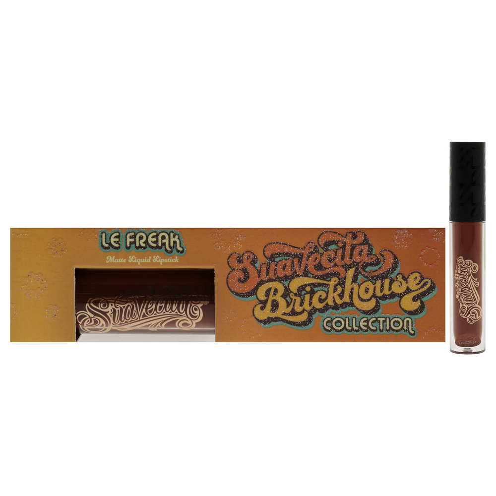 Lipgrip Matte Liquid Lipstick-Le Freak by Suavecito for Women-0.149 oz Lipstick